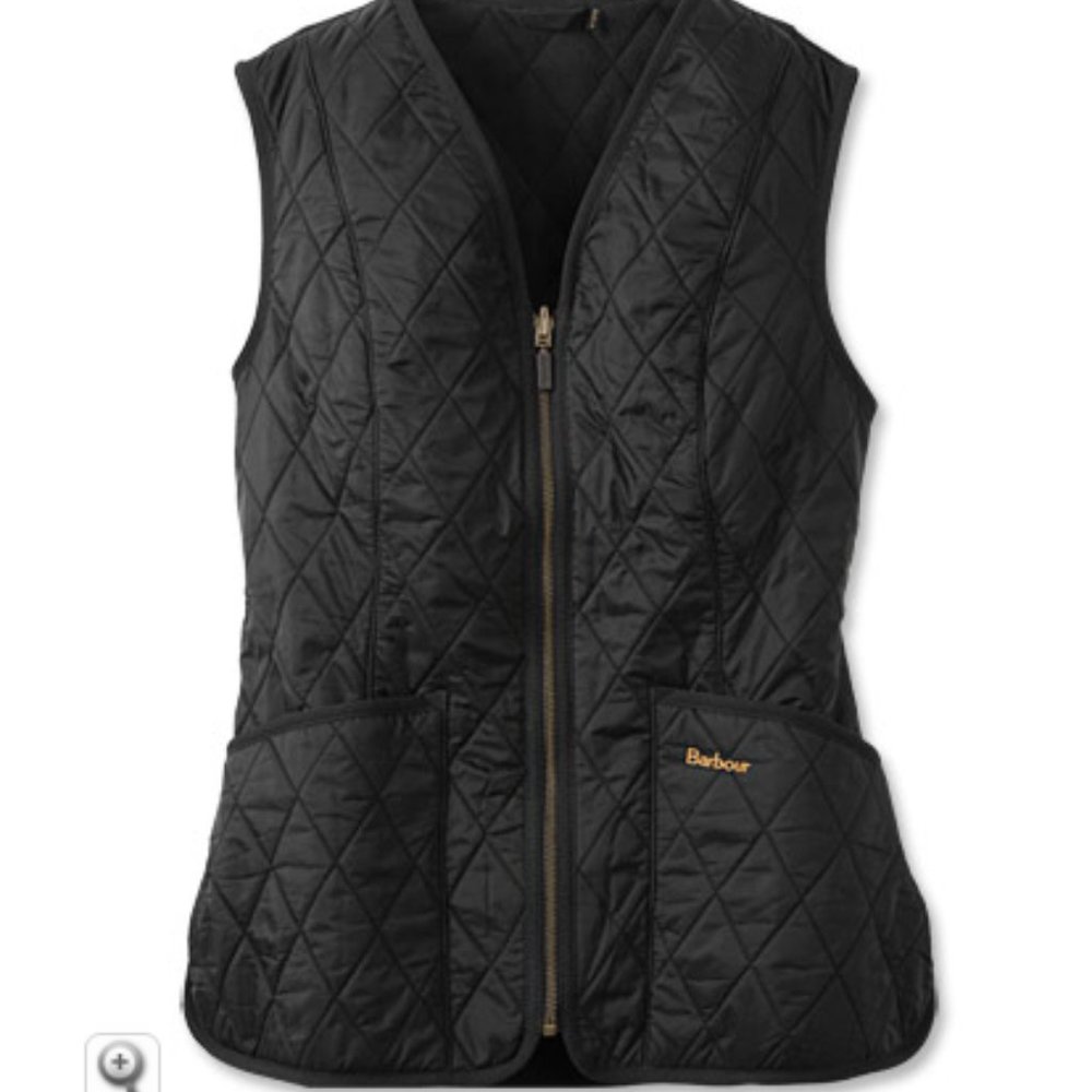 NWOT Barbour Women's Fleece Betty Gilet/Liner 12